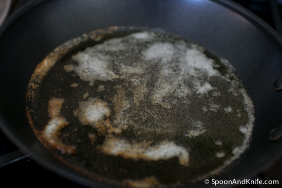 Browned butter by mistake