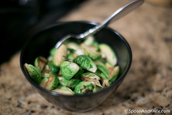 Brussels Sprouts set aside