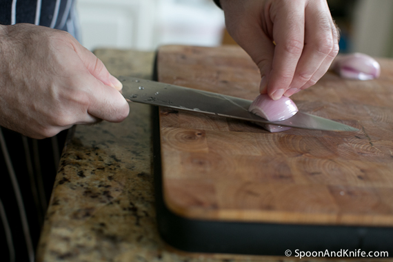 Cutting Shallots