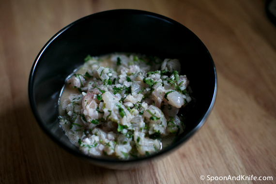 Flounder Ceviche Appetizer Recipe