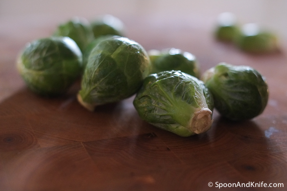 Brussels Sprouts to be Caramelized