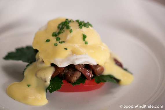 The Benny BLT - Gluten Free Eggs Benedict BLT